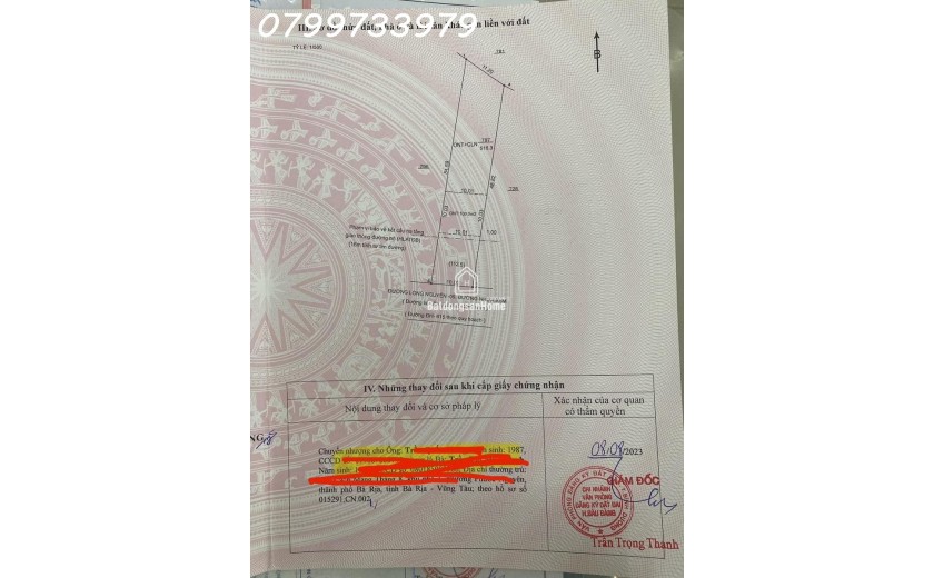 Bán đất bình dương giá rẻ, gần khu công nghiệp Bàu Bàng, đầu tư sinh lời